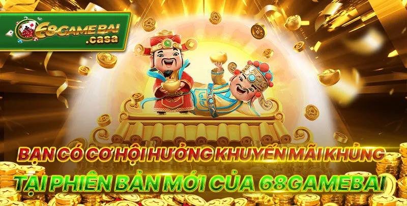 Phiên bản cập nhật mới của 68gamebai 2024 được đánh giá cao 3 Bạn có cơ hội hưởng khuyến mãi khủng tại phiên bản mới của 68gamebai