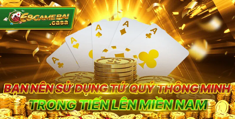 Tiến Lên miền Nam 68gamebai và chiến thuật chơi hiệu quả 3 Sử dụng tứ quý hoặc đôi thông một cách thông minh trong Tiến lên miền Nam