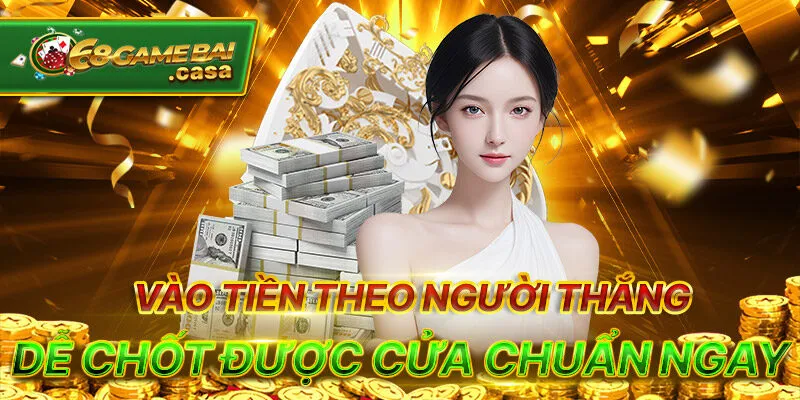Hướng dẫn chơi baccarat ẵm thưởng ngay phiên đầu tiên 3 Vào tiền theo người thắng dễ chốt được cửa chuẩn ngay